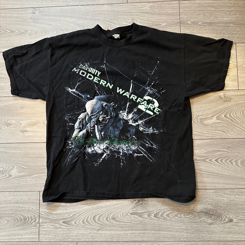 Call of Duty Modern Warfare 2 Infinity Ward Rare Promo Tee - Picture 1 of 5